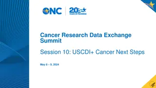 Advancing Cancer Research Data Exchange: Summit Insights