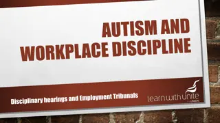 Understanding Vulnerabilities of Individuals with Autism in Disciplinary Hearings and Employment Tribunals