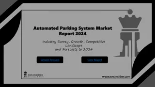 Automated PARKING SYSTEM