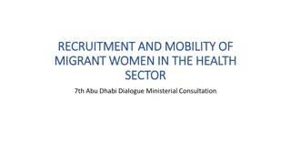 Challenges and Opportunities for Migrant Women in the GCC Healthcare Sector