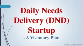 Strategic Plan for HR Transformation in Daily Needs Delivery (DND) Startup
