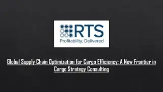 Global Supply Chain Optimization for Cargo Efficiency