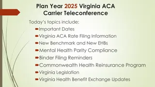 Virginia ACA Carrier Teleconference 2025: Important Updates and Deadlines