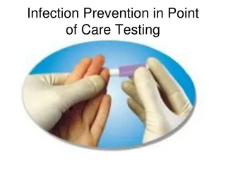 Infection Prevention in Point of Care Testing: Equipment and Hygiene Guidelines