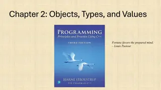 Understanding Objects, Types, and Values in Programming