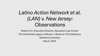Latino Action Network v. New Jersey: Desegregation and Education Equity Case Overview