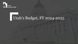 Overview of Utah's Budget for FY 2024-2025