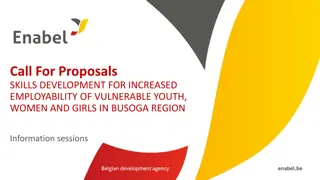 Skills Development for Employment of Vulnerable Youth, Women & Girls in Busoga Region