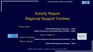 Overview of Joint Accelerator Conferences Activities