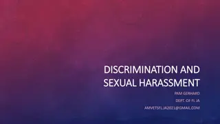 Understanding Discrimination and Sexual Harassment Policy in AMVETS