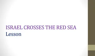 Lesson on Israel Crossing the Red Sea