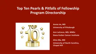 Insights on Fellowship Program Directorship