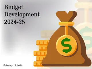 District Budget Development 2024-25 Overview