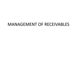 Management of Receivables in Business