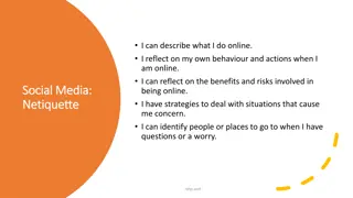 Reflecting on Online Behavior and Netiquette: A Guide for Safe Internet Usage