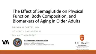 Effect of Semaglutide on Aging Biomarkers in Older Adults