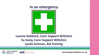 Carer Emergency Plan Guide