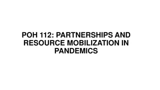 Understanding Resource Mobilization for Pandemic Preparedness