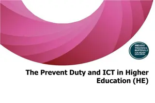 Ensuring Compliance with Prevent Duty in Higher Education