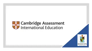 Advantages of Cambridge Education at Bishops School