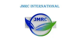 JMRC INTERNATIONAL - Empowering Communities Through Health Solutions and Economic Growth