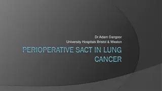 Advances in Perioperative Treatment of Lung Cancer: A Comprehensive Review