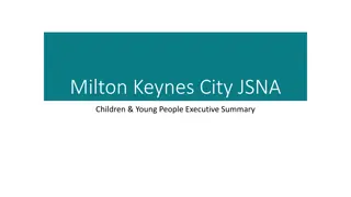 Understanding Child and Young People's Health in Milton Keynes City