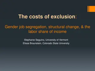 Gender Job Segregation and Its Impact on Labor Share of Income