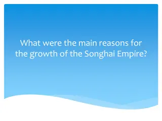 The Growth of the Songhai Empire