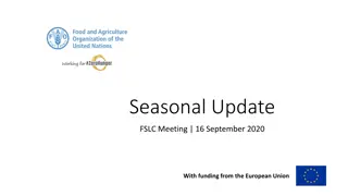 Seasonal Update and Forecast: Weather Trends and Recommendations for September 2020