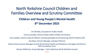 Understanding Children's Mental Health in North Yorkshire: Challenges and Strategies