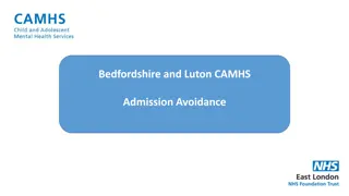 Innovative CAMHS Programs in Bedfordshire and Luton