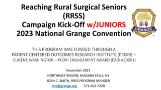 Reaching Rural Surgical Seniors (RRSS) Campaign Kick-Off with Juniors 2023