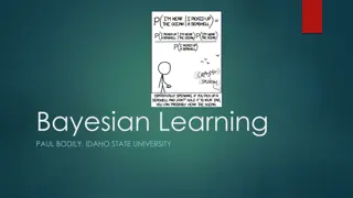 Bayesian Learning in Machine Learning