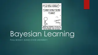 Understanding Bayesian Learning in Machine Learning
