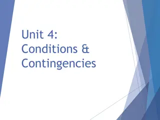 Understanding Conditions and Contingencies in Agreements