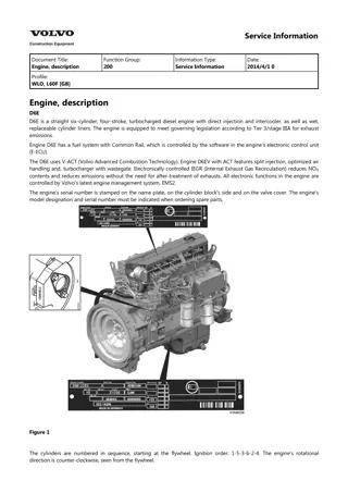 Volvo L60F Wheel Loader Service Repair Manual Instant Download