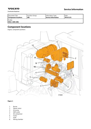 Volvo L60G Wheel Loader Service Repair Manual Instant Download