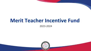 Arkansas Merit Teacher Incentive Fund 2023-2024 Details