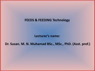 Understanding Feeds and Feeding Technology in Animal Production