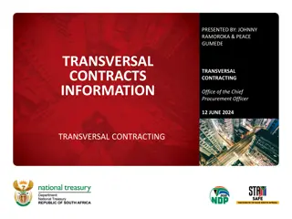 Transversal Contracting in Government Procurement: Enhancing Efficiency and Cost Savings