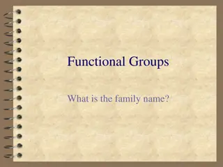 Functional Groups in Organic Chemistry