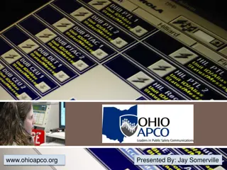 Public Safety Dispatching Standards in Ohio
