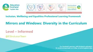 Professional Learning Framework for Inclusion and Diversity in Scottish Education