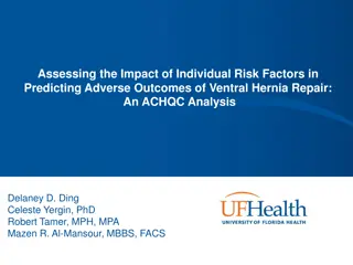 Analysis of Individual Risk Factors in Ventral Hernia Repair Outcomes