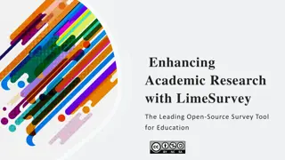 Leveraging LimeSurvey and BigBlueButton for Academic Excellence