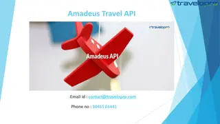 Amadeus Travel API