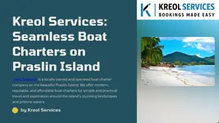 Seas the Day: Boat Charter Seychelles and Excursion Praslin Adventure
