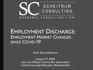 Employment Discharge Damages and Lost Earnings Since COVID-19