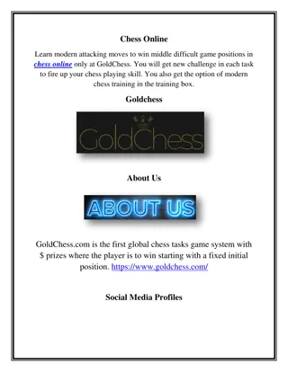 Chess Online, goldchess.com